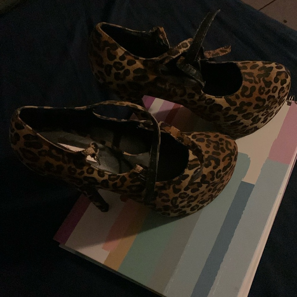 Cheetah heels